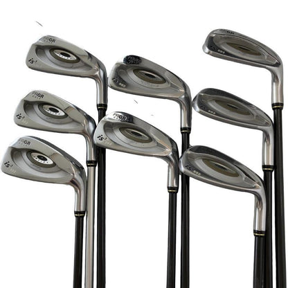 PRGR is3 502 Irons (8pc) — Flex SR — Japan Model, Used