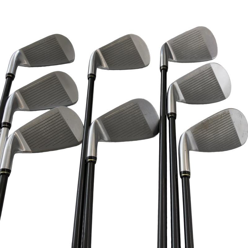 PRGR is3 502 Irons (8pc) — Flex SR — Japan Model, Used