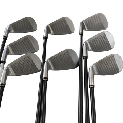 PRGR is3 502 Irons (8pc) — Flex SR — Japan Model, Used