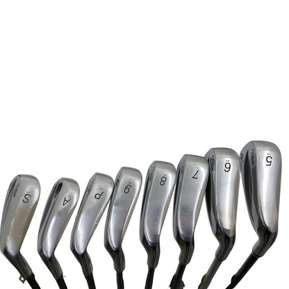 PRGR is3 502 Irons (8pc) — Flex SR — Japan Model, Used