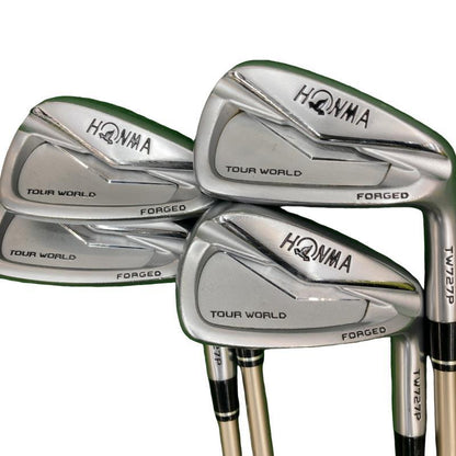 HONMA Tour World TW727P Irons (5pc) — Flex S — Japan Model, Used