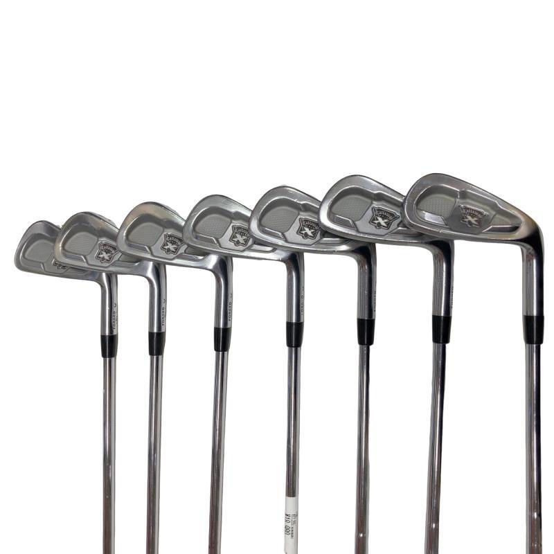 Callaway X Forged 2009 Irons (7pc) — Flex S — Japan Model, Used