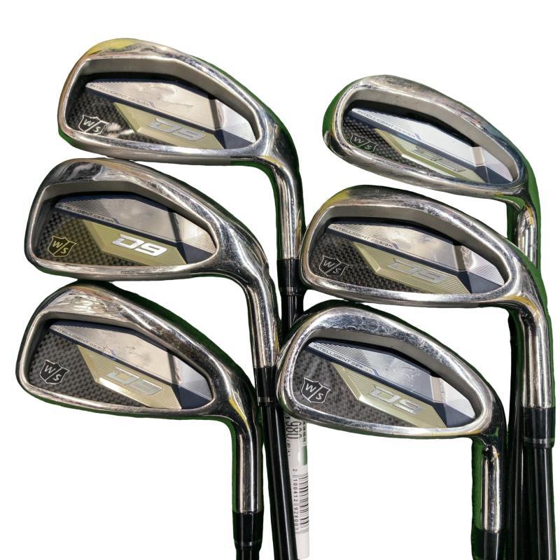 Wilson Staff D9 Irons (6pc) — TENSEI R — Japan Model, Used
