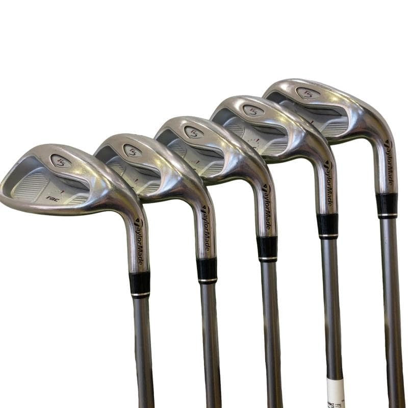 TaylorMade Rac Irons (5pc) — Flex R — Japan Model, Used