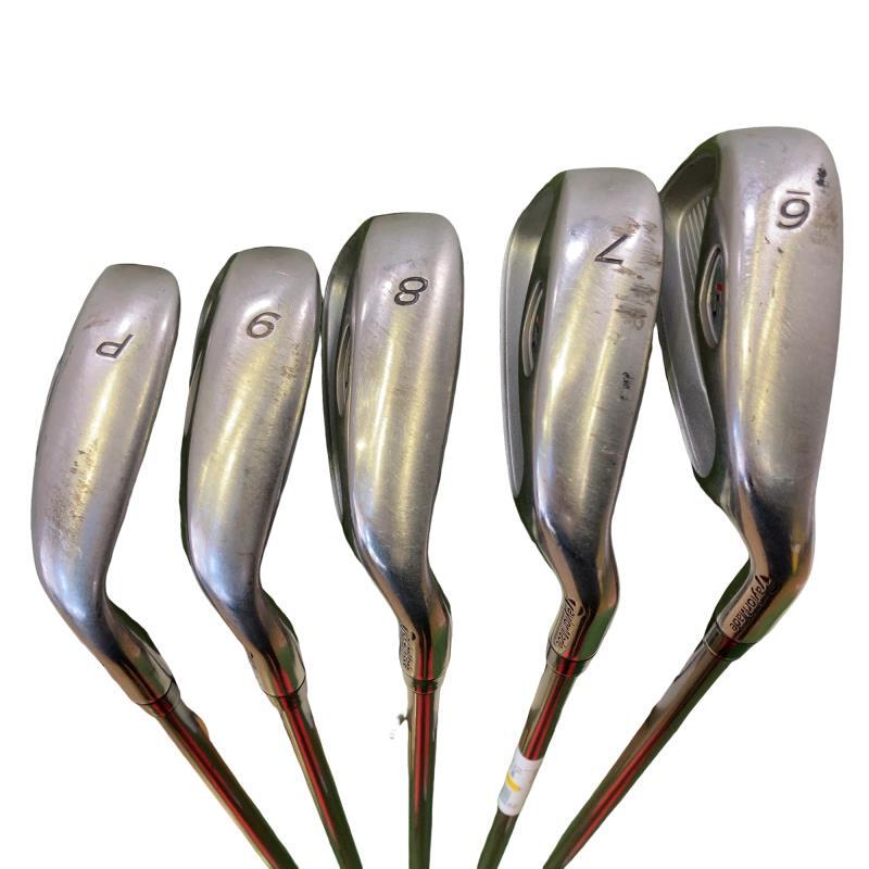TaylorMade Rac Irons (5pc) — Flex R — Japan Model, Used