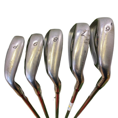 TaylorMade Rac Irons (5pc) — Flex R — Japan Model, Used