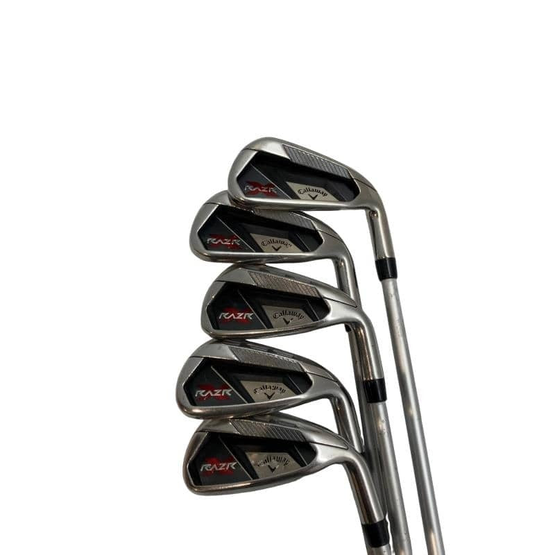 Callaway RAZR X Ladies Irons 7-9 (6pc) — Flex L — Japan Model, Used