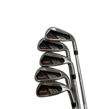 Callaway RAZR X Ladies Irons 7-9 (6pc) — Flex L — Japan Model, Used