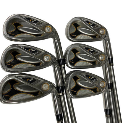 TaylorMade R7 Draw Irons 5-PW (6pc) — RE-AX 55 PLUS R — Japan Model, Used