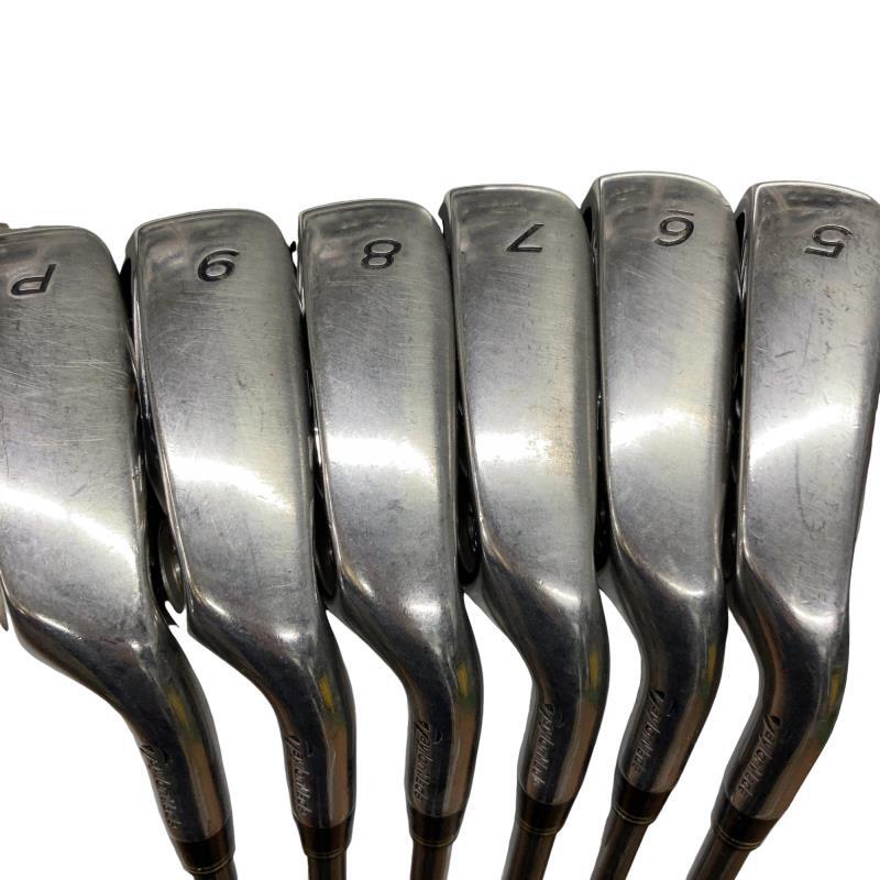 TaylorMade R7 Draw Irons 5-PW (6pc) — RE-AX 55 PLUS R — Japan Model, Used