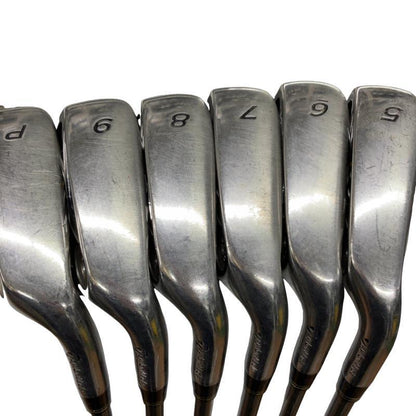 TaylorMade R7 Draw Irons 5-PW (6pc) — RE-AX 55 PLUS R — Japan Model, Used