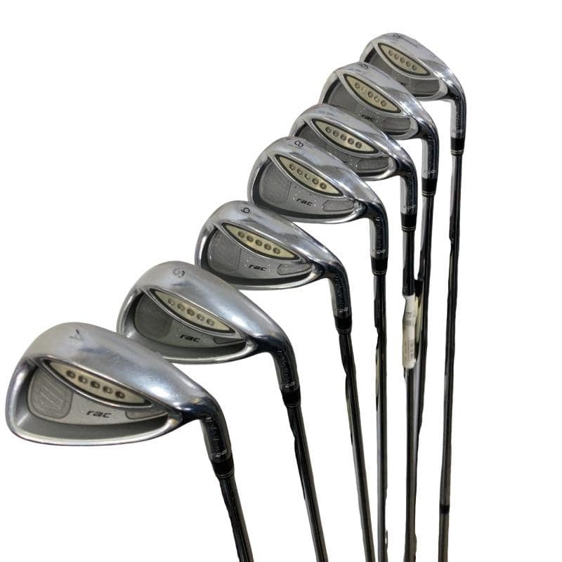 TaylorMade Rac CGB Irons 5-9AWSW (7pc) — NS PRO R — Japan Model, Used