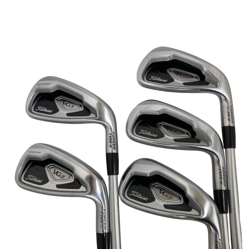 Titleist VG3 Type-D Irons (5pc) — Flex S — Japan Model, Used