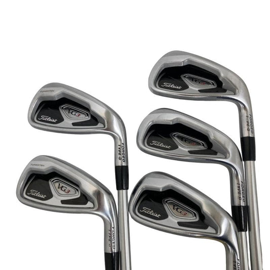 Titleist VG3 Type-D Irons (5pc) — Flex S — Japan Model, Used