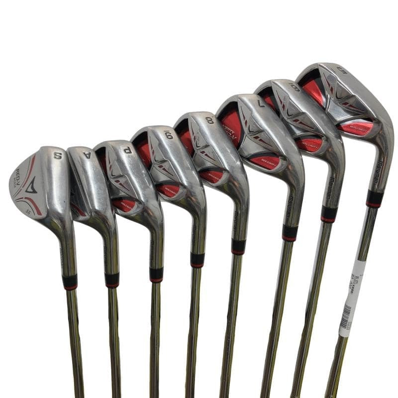 Maruman Verity Red-V Irons (8pc) — Flex S — Japan Model, Used