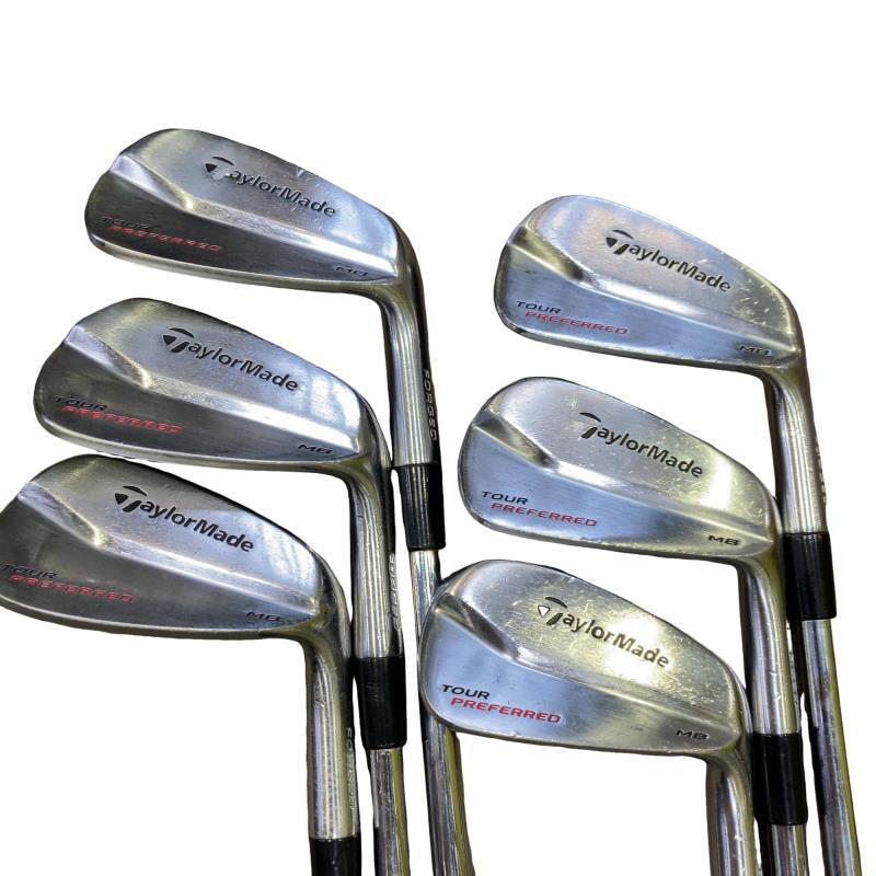 TaylorMade Tour Preferred MB Irons (6pc) — Dynamic Gold S — Japan Model, Used
