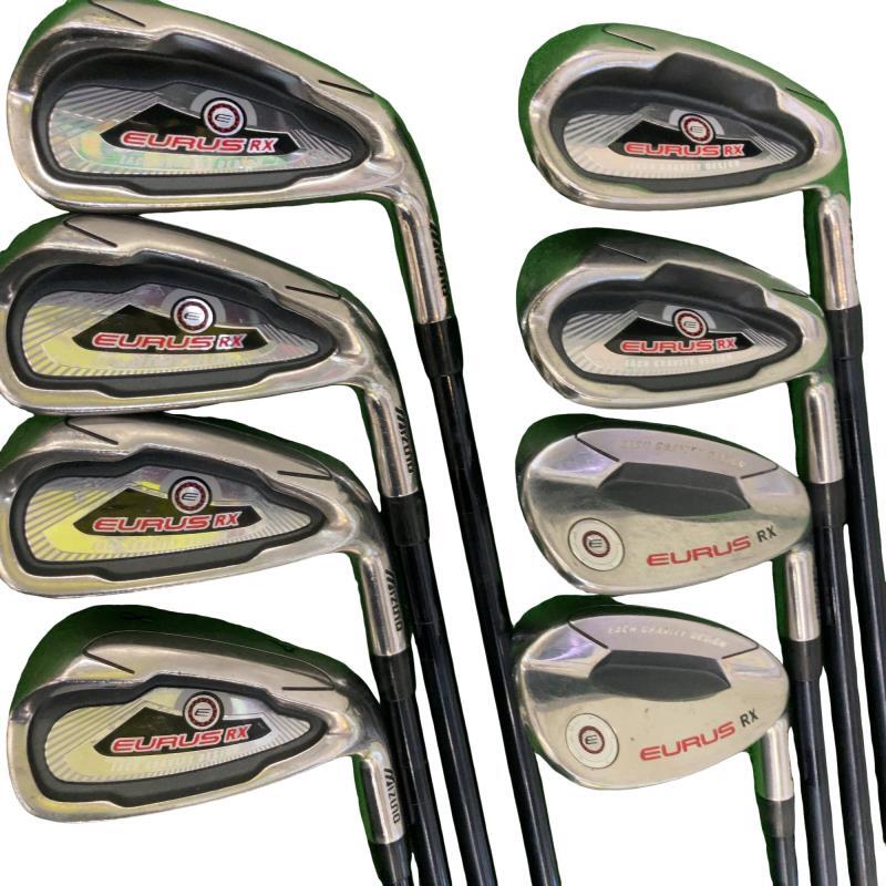 Mizuno Eurus RX Irons (8pc) — Flex S — Japan Model, Used