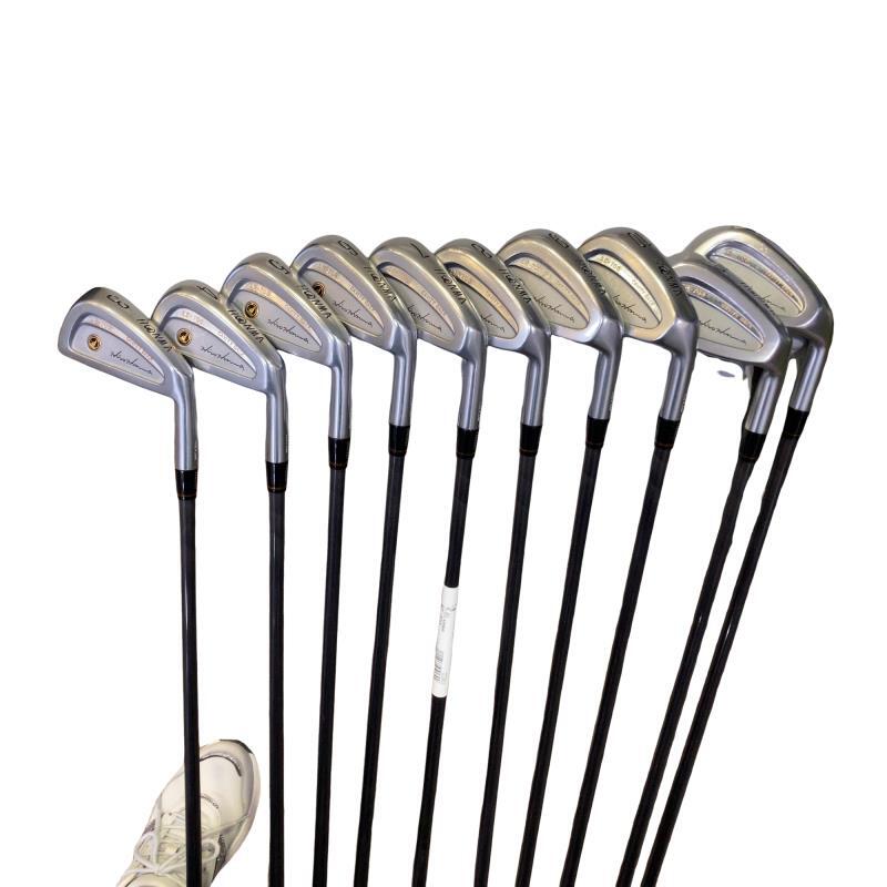 HONMA LB-708 Irons 3-11SW (10pc) — 2S NEW TITANIUM CARBON S — Japan Model, Used