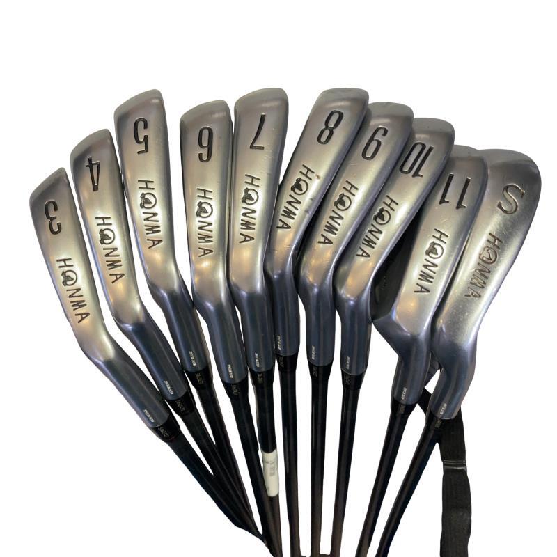 HONMA LB-708 Irons 3-11SW (10pc) — 2S NEW TITANIUM CARBON S — Japan Model, Used