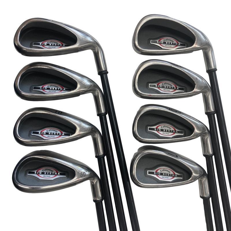 Callaway Big Bertha 2002 Irons (8pc) — Flex R — Japan Model, Used
