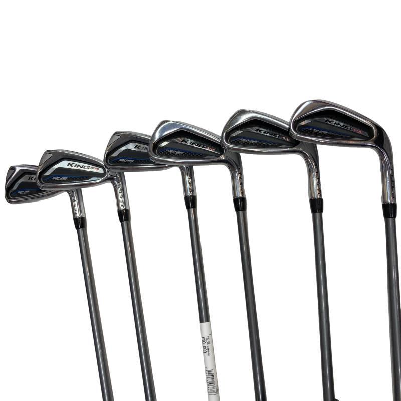 Cobra King F9 One Length Irons (6pc) — Speeder R — Japan Model, Used