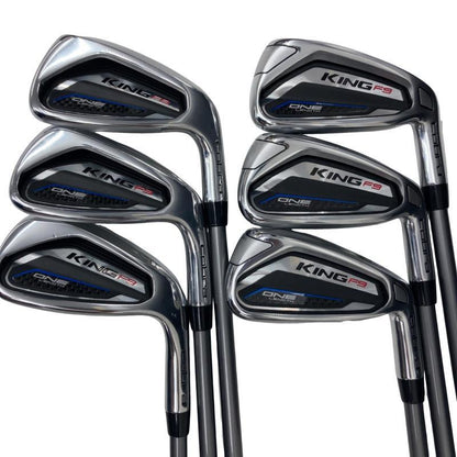 Cobra King F9 One Length Irons (6pc) — Speeder R — Japan Model, Used