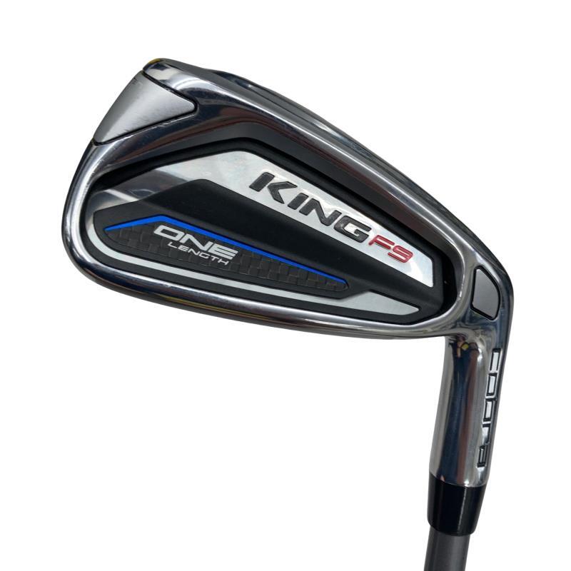 Cobra King F9 One Length Irons (6pc) — Speeder R — Japan Model, Used