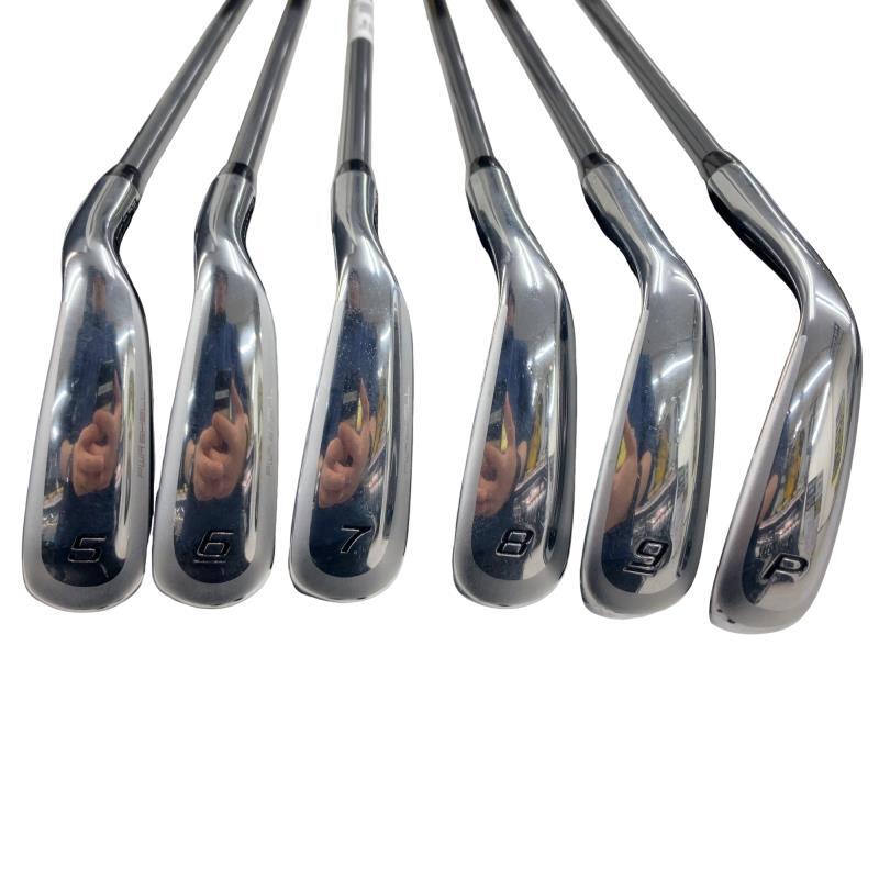 Cobra King F9 One Length Irons (6pc) — Speeder R — Japan Model, Used