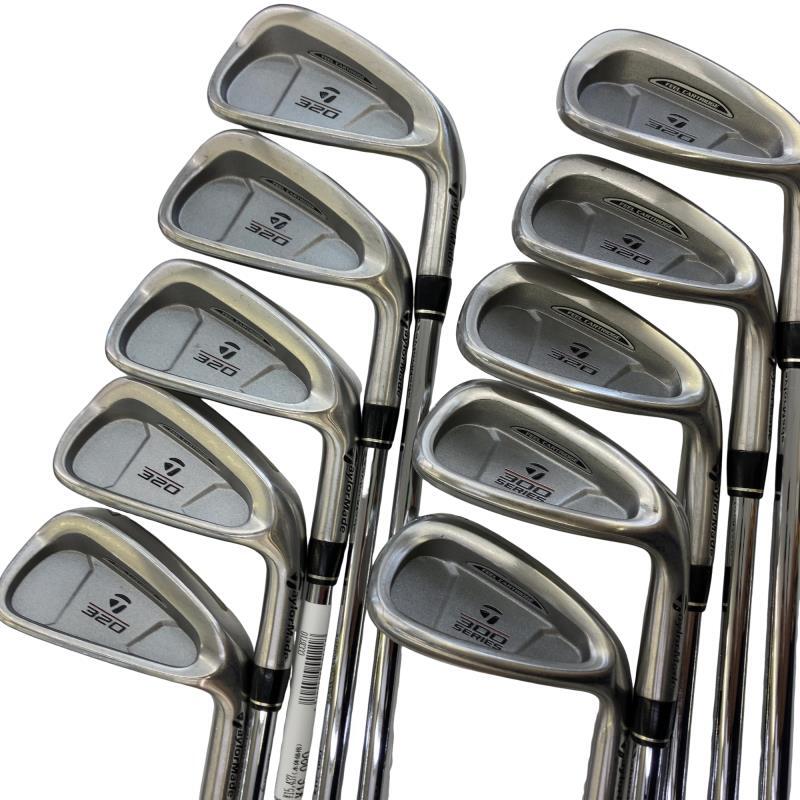 TaylorMade 320 Irons (10pc) — NS PRO 950GH R — Japan Model, Used