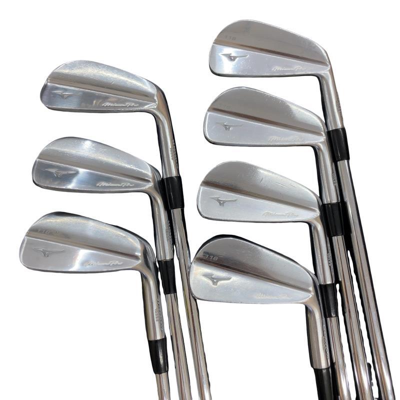Mizuno Pro 118 Irons (7pc) — Flex S — Japan Model, Used