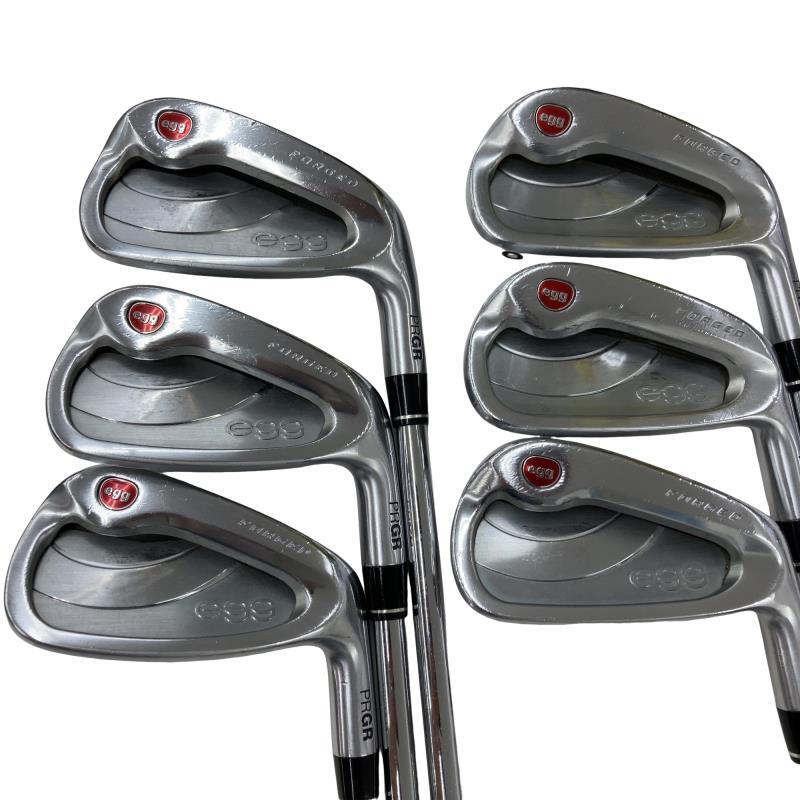 PRGR egg Forged 2019 Irons (6pc) — Flex S — Japan Model, Used