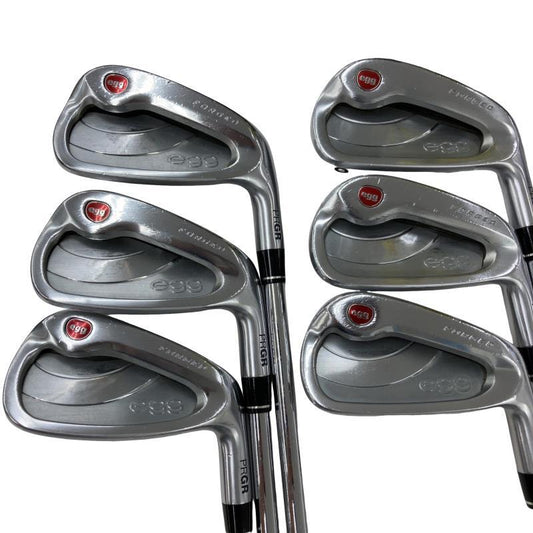 PRGR egg Forged 2019 Irons (6pc) — Flex S — Japan Model, Used