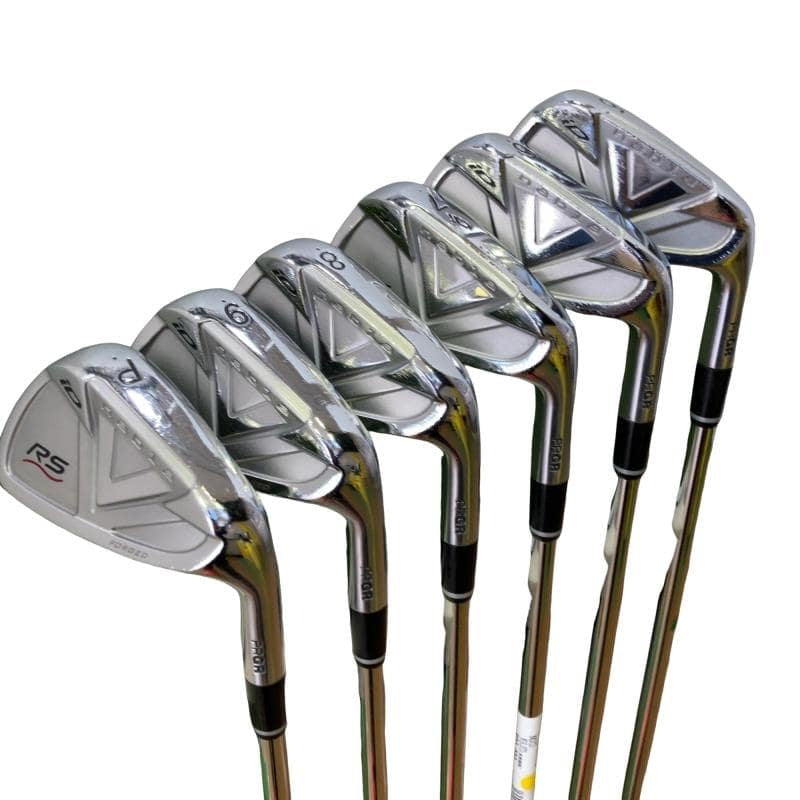 PRGR RS Forged Irons (6pc) — Flex S — Japan Model, Used