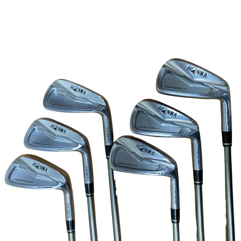 HONMA Tour World TW727P Irons (6pc) — Flex S — Japan Model, Used