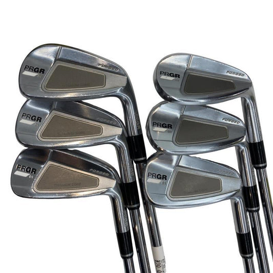 PRGR 01 Irons (6pc) — Flex S — Japan Model, Used