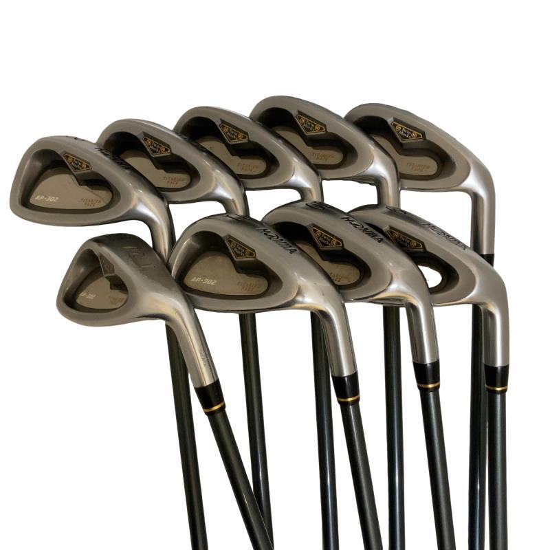 HONMA Twin Marks Irons (9pc) — Flex R — Japan Model, Used
