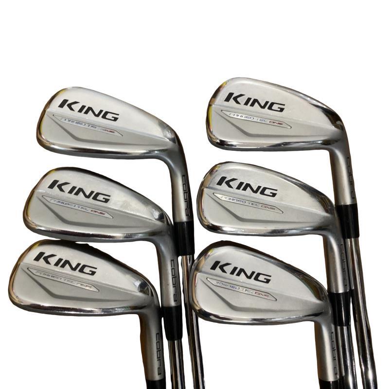 Cobra King Forged One Length Irons (6pc) — Flex S — Japan Model, Used