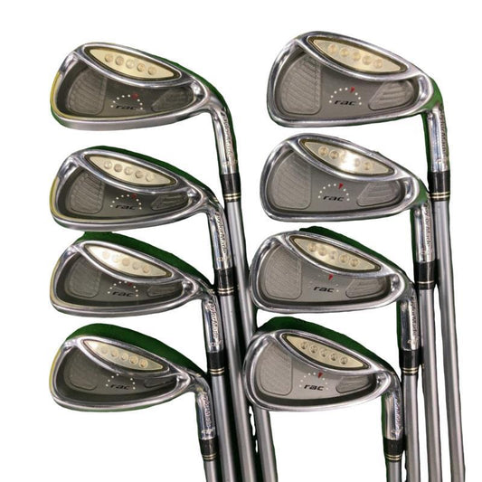 TaylorMade Rac CGB Irons 5-PWAWSW (8pc) — M.A.S.2 PLUS 50 S — Japan Model, Used