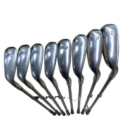 TaylorMade Rac CGB Irons 5-PWAWSW (8pc) — M.A.S.2 PLUS 50 S — Japan Model, Used