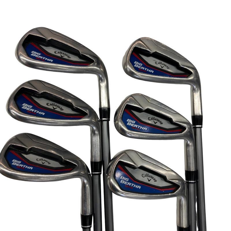 Callaway Big Bertha BETA Irons (6pc) — Flex S — Japan Model, Used