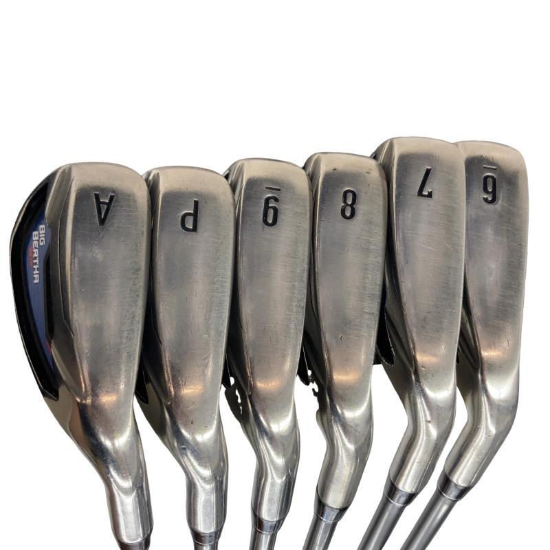 Callaway Big Bertha BETA Irons (6pc) — Flex S — Japan Model, Used