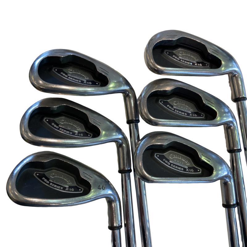 Callaway Steelhead X-16 Pro Series Irons (6pc) — Dynamic Gold S — Japan Model, Used