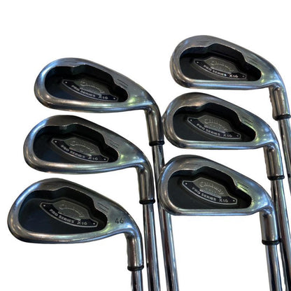 Callaway Steelhead X-16 Pro Series Irons (6pc) — Dynamic Gold S — Japan Model, Used