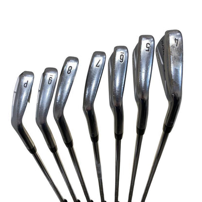 Callaway RAZR X Muscle Back Irons (7pc) — Flex S — Japan Model, Used