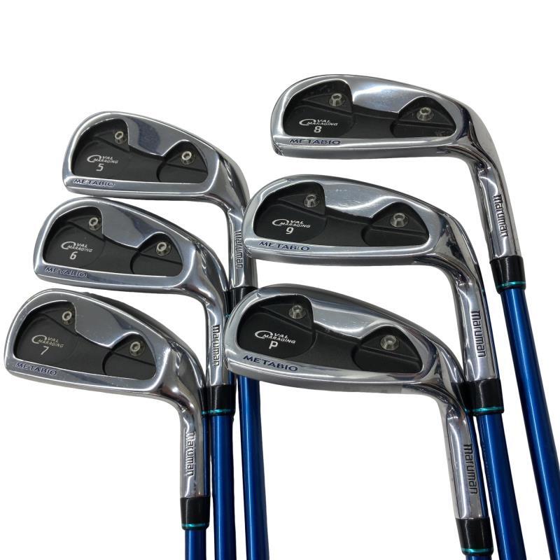 Maruman Metabio 2006 Irons (6pc) — Flex R — Japan Model, Used