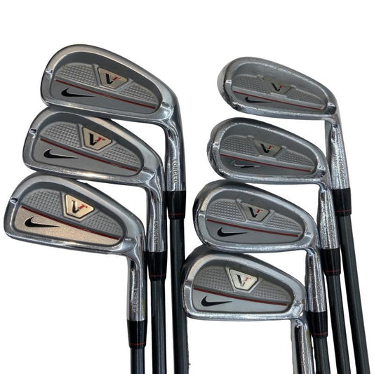 Nike Victory Red Forged Split Cavity Irons 4-PW (7pc) — VR509 SR — Japan Model, Used