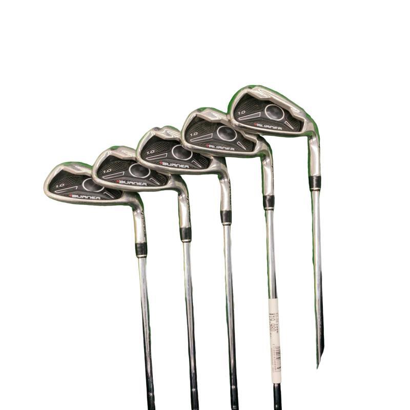 TaylorMade Burner 2009 Irons (5pc) — Flex S — Japan Model, Used