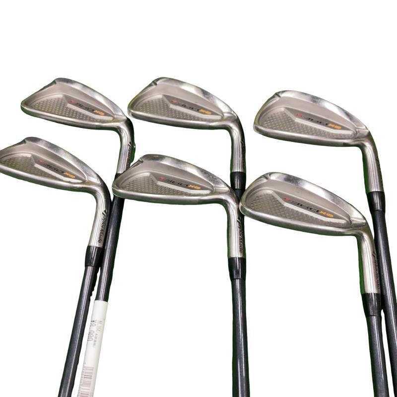 TaylorMade R360 XD 2005 Irons (6pc) — Flex S — Japan Model, Used