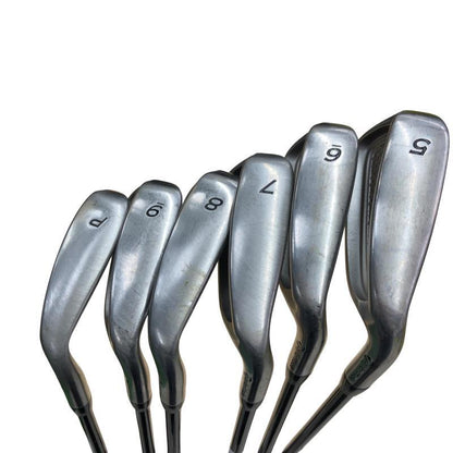 TaylorMade R360 XD 2005 Irons (6pc) — Flex S — Japan Model, Used