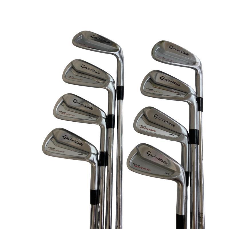 TaylorMade Tour Preferred MC Irons (8pc) — Dynamic Gold S — Japan Model, Used